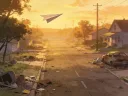 Throw Paper Airplane