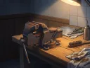 Jammed Vise