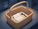 篮子里的字条