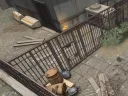 The Left Hut's Iron Gate