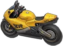 Fixed-Up Motorcycle