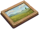 Hand-Painted Landscape