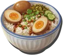 Marinated Egg Rice Bowl (Average)