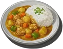 Curry Chicken Rice