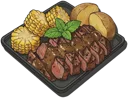 Black Pepper Steak Set