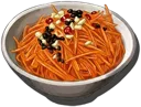 Cold Shredded Carrot Salad (Average)