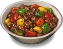 Black Pepper Squirrel Meat