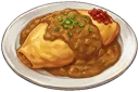 Curry Omelet Rice