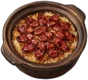 Sausage Clay Pot Rice (Good)