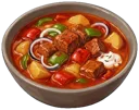 Hungarian Beef and Tomato Stew (Average)