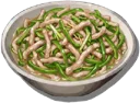 Green Pepper Shredded Pork (Average)