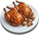 Garlic Roasted Sparrow