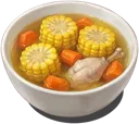 Corn Carrot Pigeon Soup