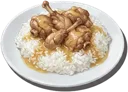 野兔盖饭