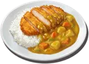 Curry Pork Cutlet Rice (Failed)