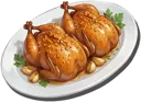 Garlic Roast Quail