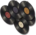Vinyl Record Wall Decoration Package