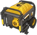 Cream Yellow Small Fuel Generator Package