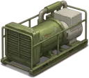 Oat White Extra Large Fuel Generator Package