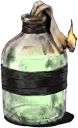 Poor-Quality Molotov Cocktail