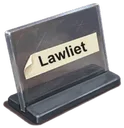Desk Nameplate · Lawliet