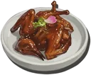 Her Roasted Pigeon