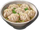 Her Pork Dumplings