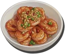 Garlic Shrimp she made