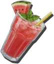Watermelon Juice she made