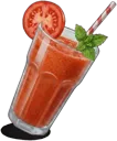 Tomato juice she made