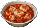 Catfish in Tomato Sauce she made