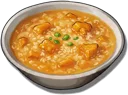 Her homemade pumpkin porridge