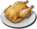 Her Salt-Baked Chicken