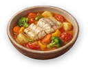 Fresh Vegetable Fish Stew (Good)