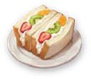 Fresh Fruit Sandwich
