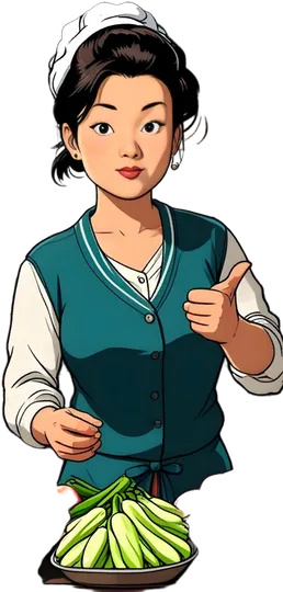 市场女售货员