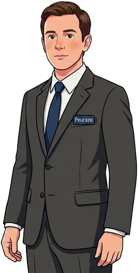 Hoarding Middle-Aged Man