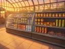 罐头食品柜